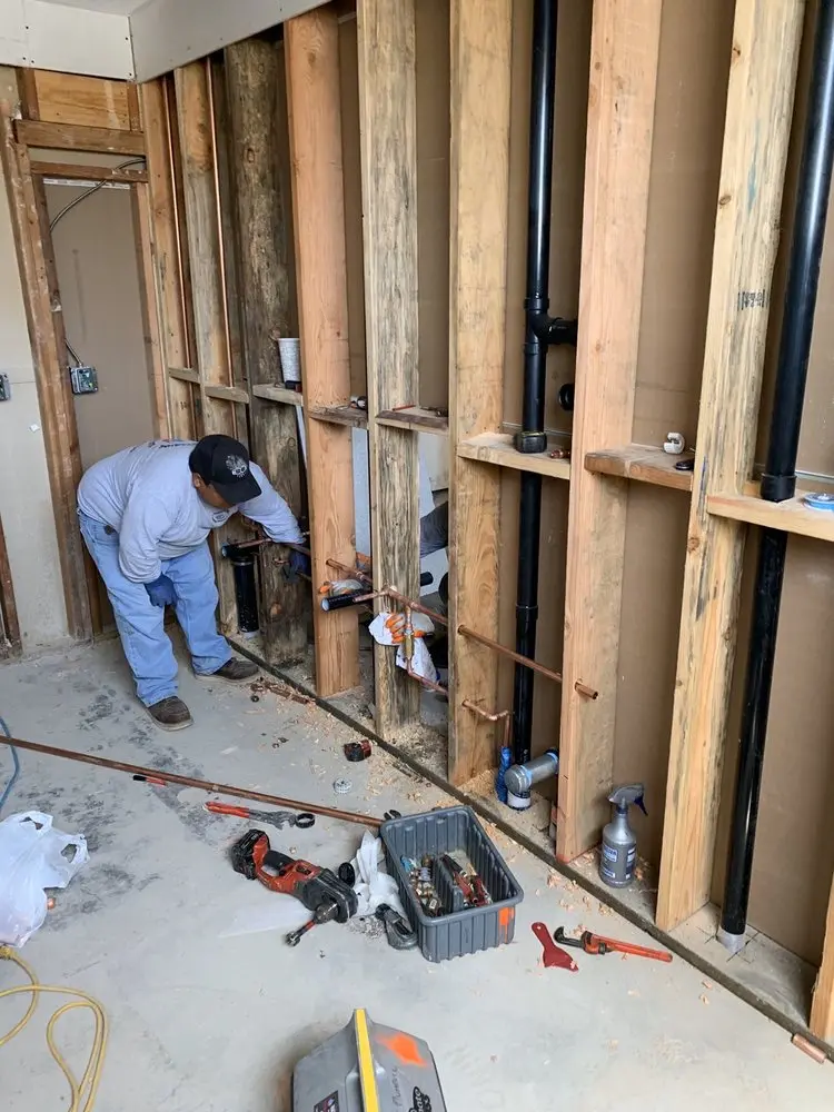 Commercial rough-in plumbing for Trenchless Sewer Repair in Ferguson